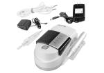 Silver Aluminium POP Permanent Makeup Tattoo Kit LCD Eyebrow Machine
