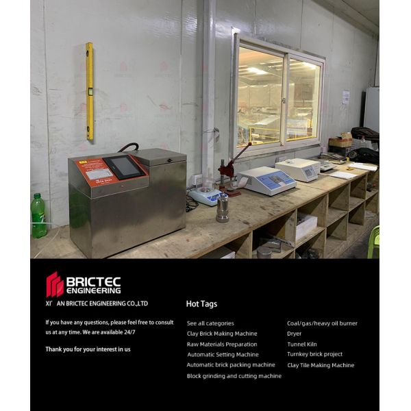 Automatic Brick Raw Material Analysis Service for Clay and Soil Testing Equipment