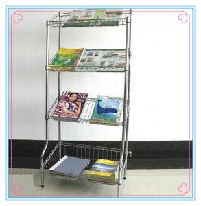 Wholesale POP Acrylic magazine display stand with factory price for store from china suppliers