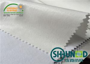 Wholesale White Heavy Weight Interfacing , Men And Women's Interlining Cloth from china suppliers