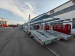 CIMC Transport car Stainless Steel 2 Axle 8-9 Land Road Car Transport Semi