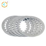 Steel Material Motorcycle Clutch Disc Parts Silver Color For CG200 1.2mm