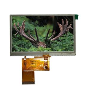 China ST7282 IC TFT Capacitive Touchscreen 4.3Inch With 0.111 W ×0.111 H Mm Dot Pitch on sale