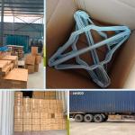 Wear Resistance Clothes Drying Hanger , Dry Cleaning Shops / Hotels Ss Cloth