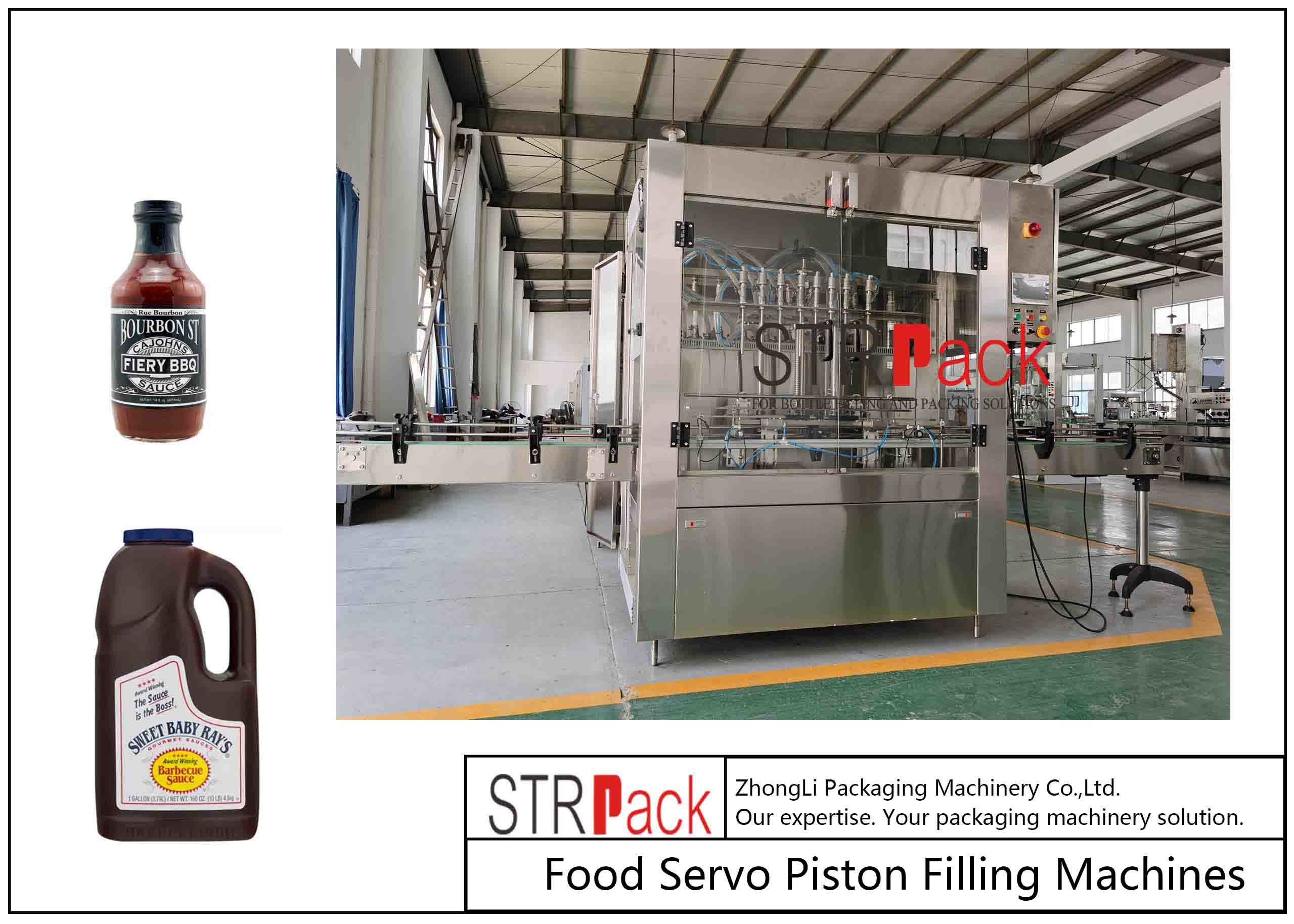 Noise Level ≤70dB Paste Filling Machine With Dimension 1000*800*1800mm 30 - 50 Bottles/Min
