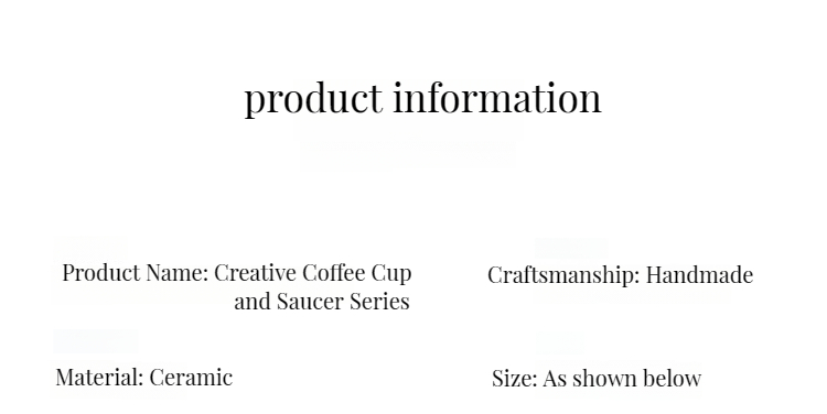 Release Arabian Design Ceramic Coffee Cups for Coffee Shops Customized Logo
