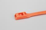DM-8*350mm red blue yellow pink orange color plastic fastening band indoor