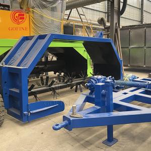 Wholesale Agriculture Compost Organic Fertilizer Making Machine Tractor-drawn Compost Turner Machine from china suppliers