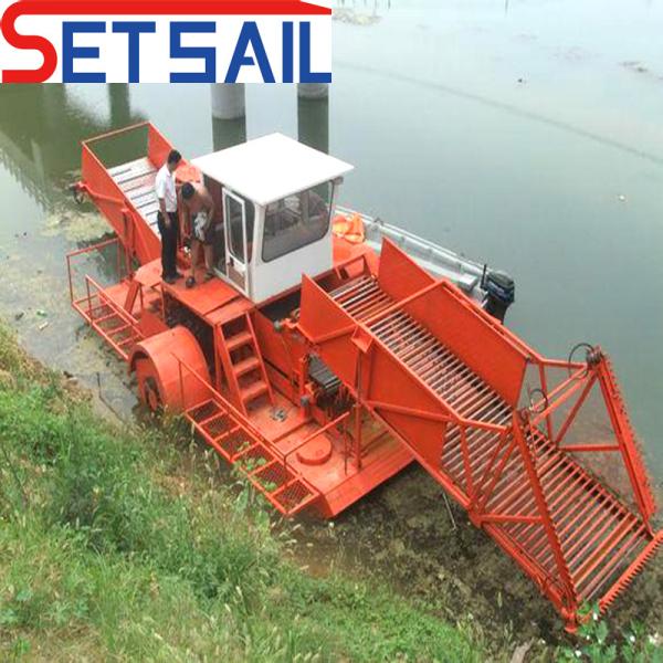 Full Automatic Water Weeds Collector for Environment Protection