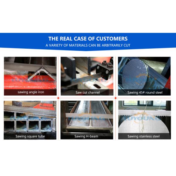 Automatic Steel Cutting Band Saw Machine GB4235 Industrial Iron Metal Cutting