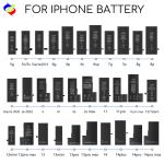 Stock 4383mAh Capacity Replacement Battery for A3093/A3096/A3094/A2847 iPhone