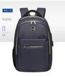College School Metal Zipper Backpack Large Capacity And Reasonably Stratified
