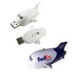 Promotional Plane shape USB drives small Plastic logo customized