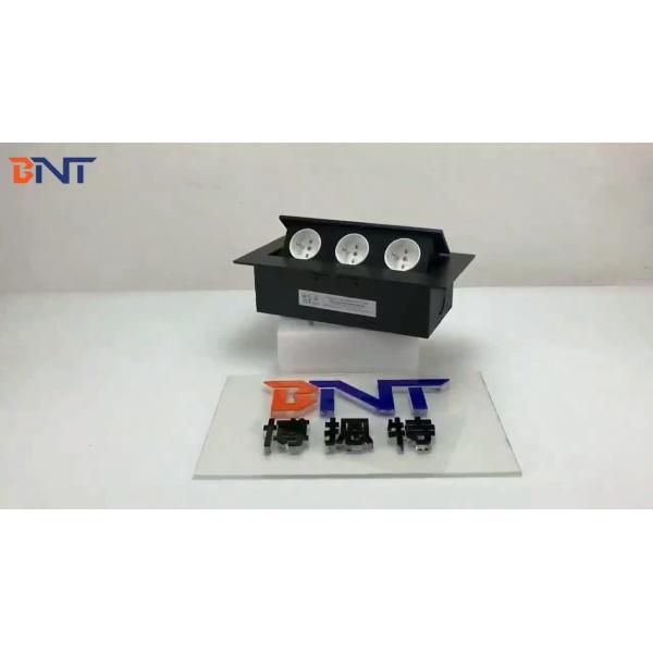Wholesale Russia popular EU power outlet hidden popup desktop power socket from china suppliers