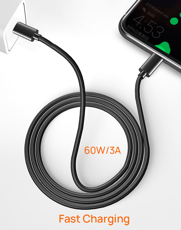 5A 100W USB C 3.1 Gen 2 Cable 2M USB C To USB C Fast Charging Cable