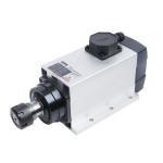 220V/380V 4.5KW 4bearings 300HZ 18000rpm Air Cooled Square Spindle Motor With