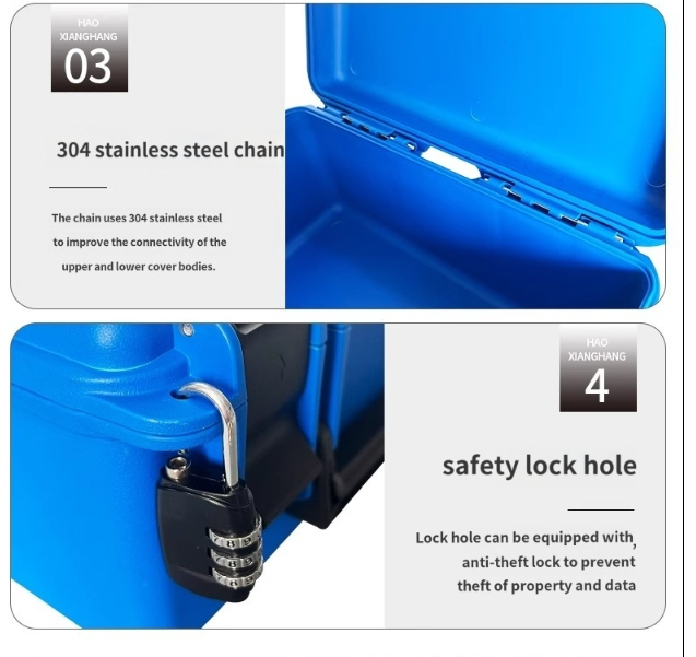 Professional Durable Portable Tool Storage Case with Heavy Duty Lockable Design for Industrial Use