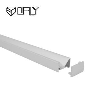 Wholesale Oblique Illumination Surface Mounted Aluminium LED Profile For Cabinet Lighting 22*12.5 from china suppliers