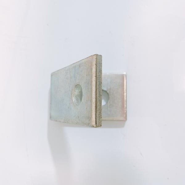 45 Degree Right Silver Angle Corner Bracket 3mm Heavy Duty Assemble Connectors