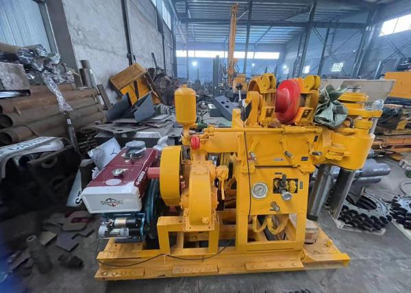 Mining Core Full Rotary Hydraulic Water Well Drilling Rig Crawler Surface