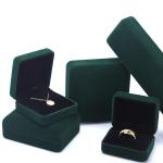 Customized Size Velvet Jewelry Box For Storing And Protecting jewellery