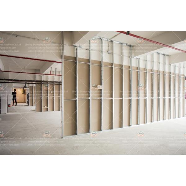 Adjustment Multiple Models C Stud Partition Wall Steel Keel Forming Machine