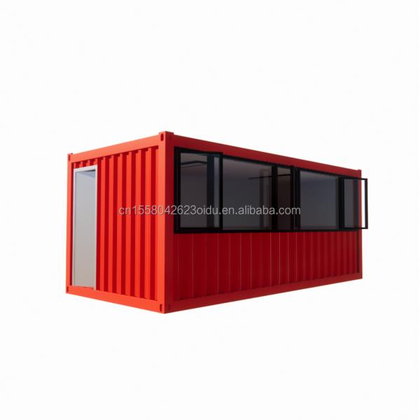 Prefab Kit Set Modular Cabins Container Homes 20ft or 40ft Steel Frame Galvanized Steel Bending 180g for Kitset Building