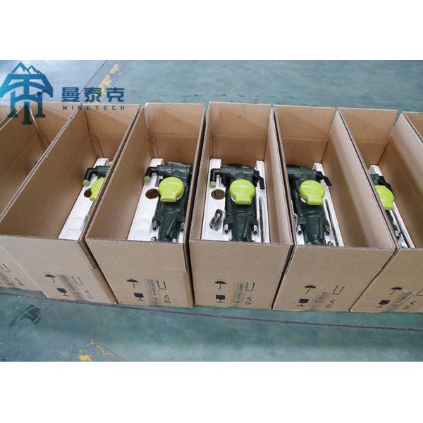 Mining Yt27 Rock Drill , 60mm Hammer Drill Rock With Air Leg