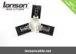 Corrosion Resistant Steel 50U Rj45 Patch Panel , Gold Plated Cat5e 24 Port Patch