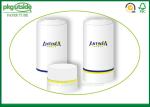 Round Paper Cosmetic Containers Custom Printed Cylindrical 100% Recycled