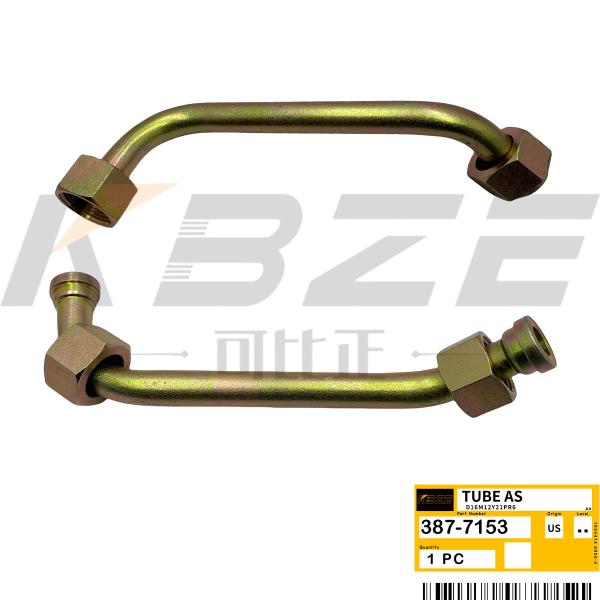 KBZE BRAND C9 ENGINE 387-7153 DIESEL PUMP FUEL PIPE FITS 330D 336D 340D