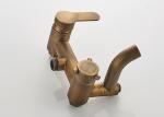 Sliding Brass Luxury Exposed Bath Shower Set Bronze Color Beautiful Appearance