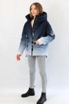 FODARLLOY Short Winter Puffer Jacket Ladies Warm Hooded Cotton Padded Clothes