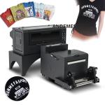 A3 Print Dimension DTF Printer Andemes Small 2 Heads Printer T-Shirt Printing