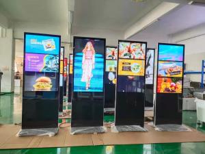 Wholesale 43 / 55 Inch LCD Advertising Display Free Standing Digital Signage from china suppliers