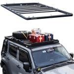 25.3KG Aluminum Alloy Low Profile Luggage Rack Basket for GWM Tank 300 Car Roof