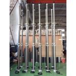 4.5m lockable CCTV pneumatic telescopic mast inside CCTV looms vehicle mounted