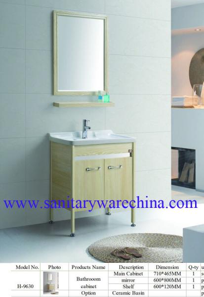 Modern Alunimun Bathroom Vanity/ aluminum alloy bathroom cabinet/Mirror Cabinet