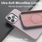 Strong Magnet Magsafe Liquid Silicone Phone Case For IPhone 16 Pro