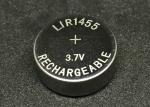 Energy Saving Lithium Ion Coin Cell LIR1455 3.7V 3.6V 75mAh Bluetooth Headset