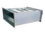 Steel Material Rectangular Duct Fan 250mm x 125mm for Air Exhausting System with