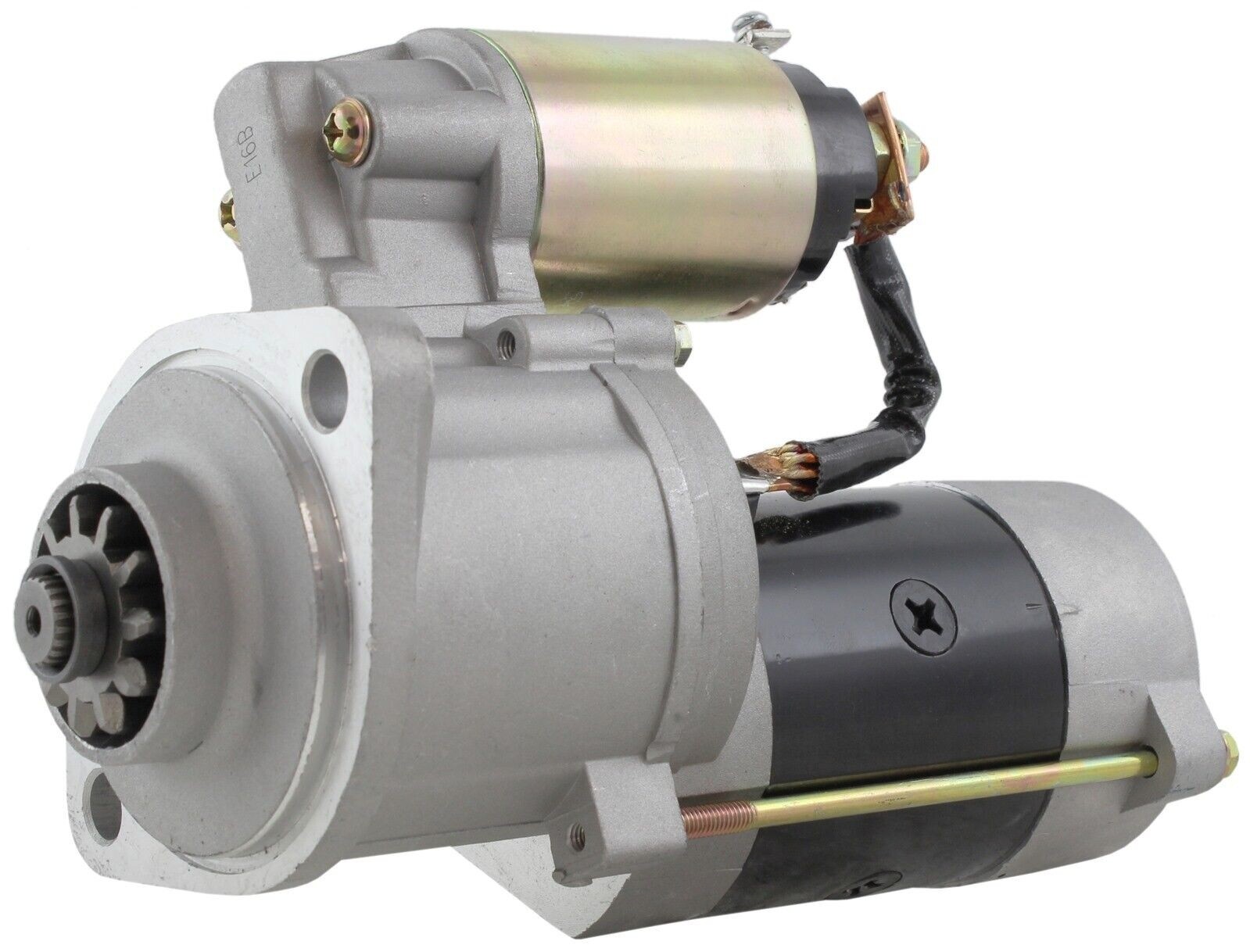 HD250 Engine S4E S4F Excavator Starter Motor 24V 2 Holes 11T 3.2KW 34466-10103 34466-15102 34466-20100 34466-20102