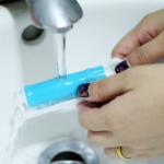 Strong sticky travel size clothes silicone mini lint roller