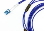 OEM Armored Fiber Optic Patch Cord LC - LC SM Unitube Duplex 3.0mm Soft Helical