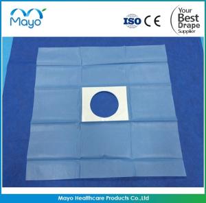 Wholesale PP SMS Sterile Field Towel Drape Fenestrated Drape With Adhesive from china suppliers