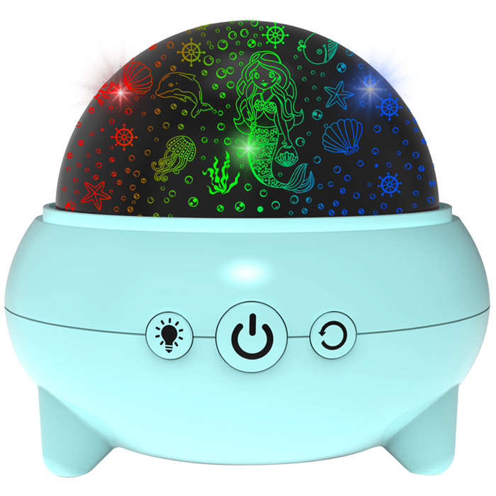 Practical 5V 1A Night Light Projector Animals RGB Multipurpose