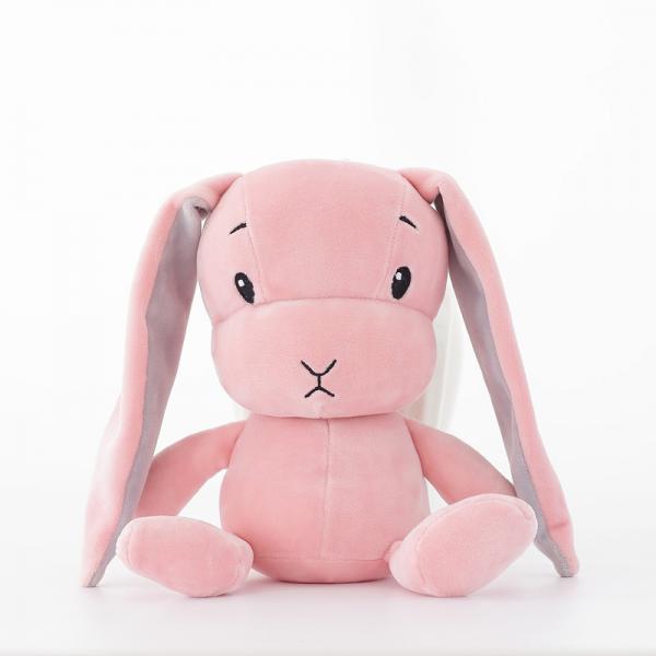 Quality Delicate Touch Realistic Rabbit Plush Doll Customized Size Skin - Friendly for sale