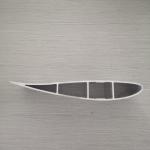 Customized Powder Coating Aluminium Extrusion Profiles Fan Blade HVLS Fan