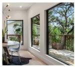 Soundproof Panoramic Aluminum Fixed Window Triple Glazed For Living Room