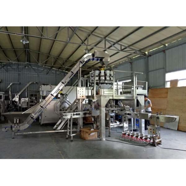 Automatic Banana Chips SS304 2.5L Fruit Multihead Weigher